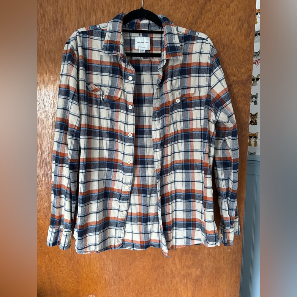 American Eagle Men’s Super Soft Flannel Size XL